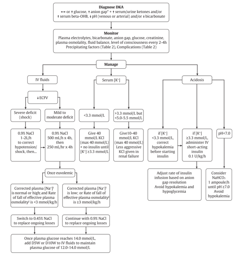DKA algorithm Canadian Guidelines 2018